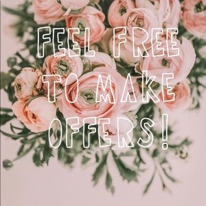 I will consider all reasonable offers!!!